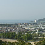 ラーメンにっこうact2 - 彦根城展望台より