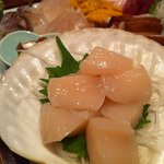 弁財船 - ホタテ刺し
