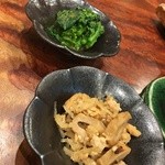 Daiba - 口取り　菜花と切干大根