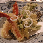 光悦 - 蟹の天ぷら