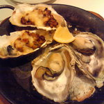 焼き牡蠣