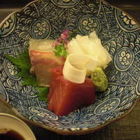 祇園 たに本 - シビ(めじ鮪)、鯛、剣先烏賊。