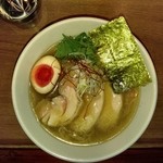 がふうあん - 鶏のこく塩ラーメン(2016/3)