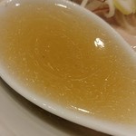 がふうあん - 鶏のこく塩ラーメン(2016/3)