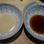 和牛 まつした - ゴマだれとポン酢（2016,01）