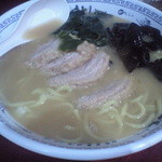 ラーメン マキタ - 2016・03・07 醤油＋チャーシュー，メンマ抜き