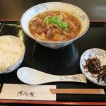 ぼっかけ家 - ぼっカレーうどん定食900円