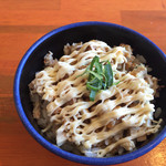 明石塩元帥 - チャーマヨ丼。チャーシュー旨し