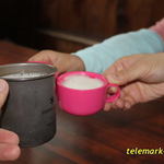 ビールとカルピスで乾杯だ！