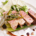 イル・ラメリーノ  - 追加したイベリコ豚のローストとルッコラサラダ