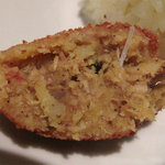 スリランカ料理 POLPOL - スリランカ風コロッケのカトレット。スパイスミックスしたチキンと野菜から出来ているそうです。