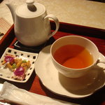 商人蔵カフェ - 伊勢の和紅茶(370円)