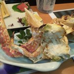 勝しん - トラガニ焼き。旬は甘みが数倍に↑