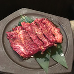 SATOブリアン - まずは薄切りハラミから