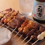 Yakitori Toriichi - 迷った時はコレ！おまかせ串焼き盛り合わせ