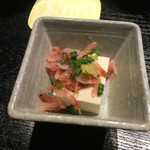 食物屋Wan 磐城站前店 - 生桜海老のっけ豆冨(^.^)