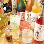 Osaketoryourino Oishiio Mise Kaburio - 梅酒の種類の豊富さも女性に好評です♪