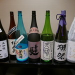 ぎをん 遠藤 - この日のお酒たち。