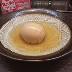 元祖 名島亭 - おでん1個無料券をいただいたので、玉子♡  今日もやっぱり玉子♡  味玉追加して、おでんも玉子♡  