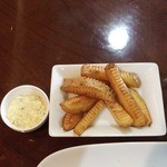 pampa - パンパバーガセット1,000円生メークイン店揚げ、自家製タルタル