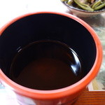 一ノ戸弘法そば - 汁は日本酒が香るタイプで極細蕎麦にあわせた超淡麗系～