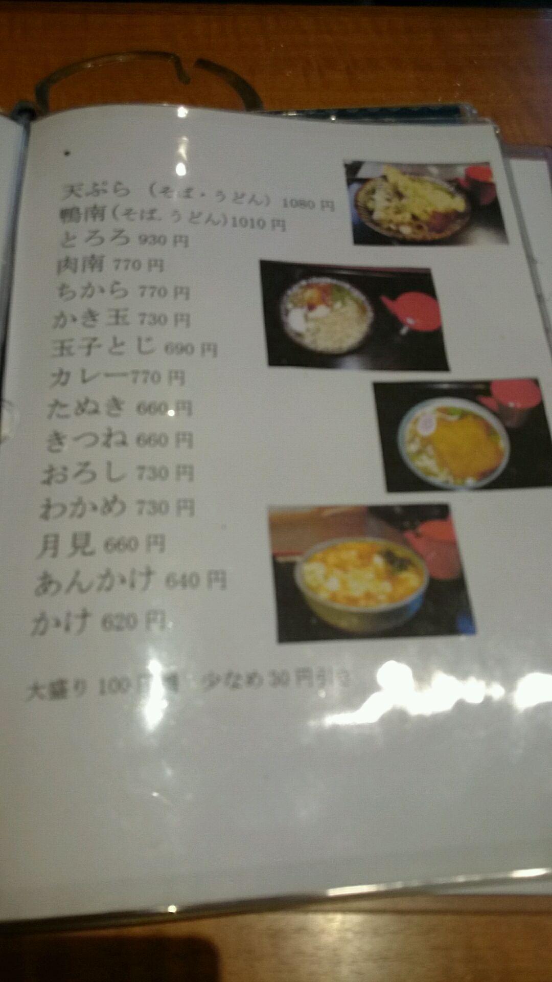 メニュー写真 : そば処 つちや - 武蔵小金井そば | 食べログ