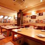 居酒屋 三平 - 掘りごたつのお座敷は,3名～31名様までです。