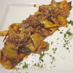 トラットリア ダイ パエサーニ - 自家製パッパルデッレ　伝統のラム肉のラグー（ハーフ）　￥1200