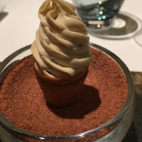 レストランエール - フォアグラのソフトクリーム