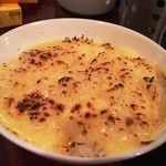 Darumeshian - 御飯の上にチーズをトッピング