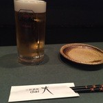 大 - 生ビール 530円