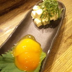 たつ家 - 2010/08味噌漬け(卵黄・クリームチーズ）