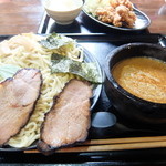 龍江 - つけ麺大盛＋Cセット