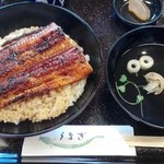うなぎ料理 くりはら - うな丼(並)&肝吸い