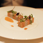 レストラン フウ - フォアグラと里芋のテリーヌ