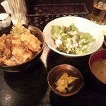 牡蠣屋うらら - 牡蠣丼セット！