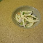 イルネッソ - パスタ２：トロフィエ　鶏もも肉と蓮根