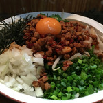 男そば 連獅子 - 2016年3月11日
      突破的限定提供
      汁なし台湾男そば