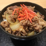 Yoshinoya - 吉呑み限定、〆の牛丼300円