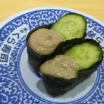 無添くら寿司 - かにみそ軍艦<税込>108円(2016.03.12)