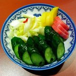 伊吹すき焼店 - お新香（セット）