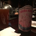 六本木モンシェルトントン - さくらビール(ピンク色)