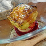 フレンチマーケット - クープドスフレパンペルデュ　フレンチトースト投入後