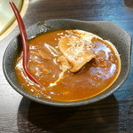 SATOブリアン - 201603前菜（ビーフシチュー）