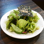 SATOブリアン - 201603白ゴマと海苔のサラダ