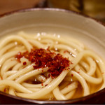 九州博多料理 もつ鍋 幸 - ちゃんぽんは一味を加えると美味しいです♪