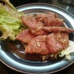 焼肉無印 - 無印カルビ焼いていただきました♪