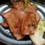 焼肉無印 - 上タン塩焼いていただきました♪