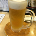 京寿司 - 生ビール 中 ４８０円
      ２０１６年３月１６日