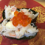 京寿司 - カニいくらぐんかん ２４０円
      ２０１６年３月１６日